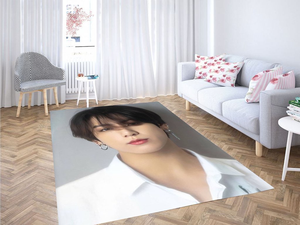 Bts Summer Package Wallpaper Living Room Modern Carpet Rug
