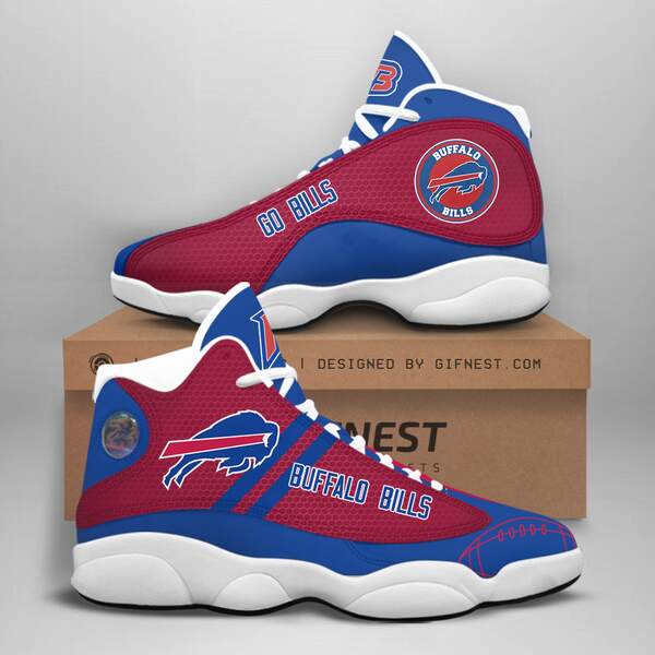 Buffalo Bills Custom Air Jordan Shoes