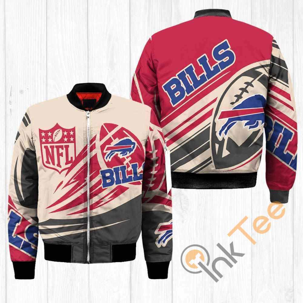 Buffalo Bills NFL Balls Apparel Best Christmas Gift For Fans Bomber Jacket
