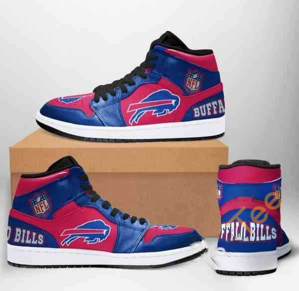 Buffalo Bills Nfl Football Custom Air Jordan Shoes