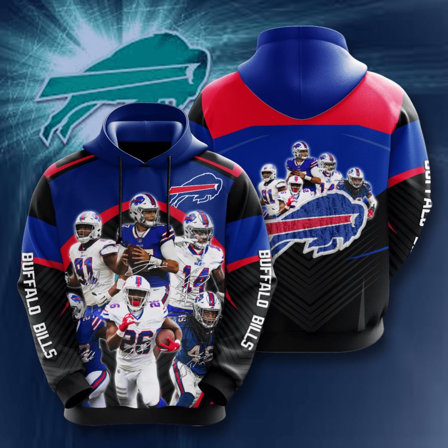 Buffalo Bills Custom Hoodie 3D