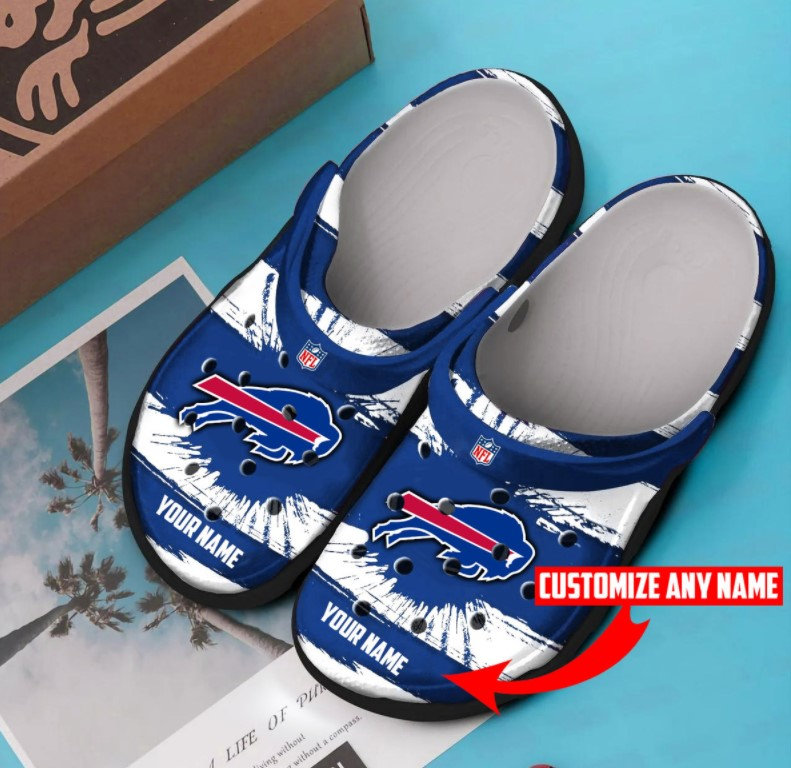 Buffalo Bills Personalized Crocs Clog Shoes
