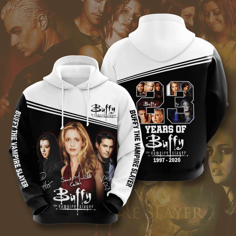 Buffy The Vampire Slayer Custom Hoodie 3D