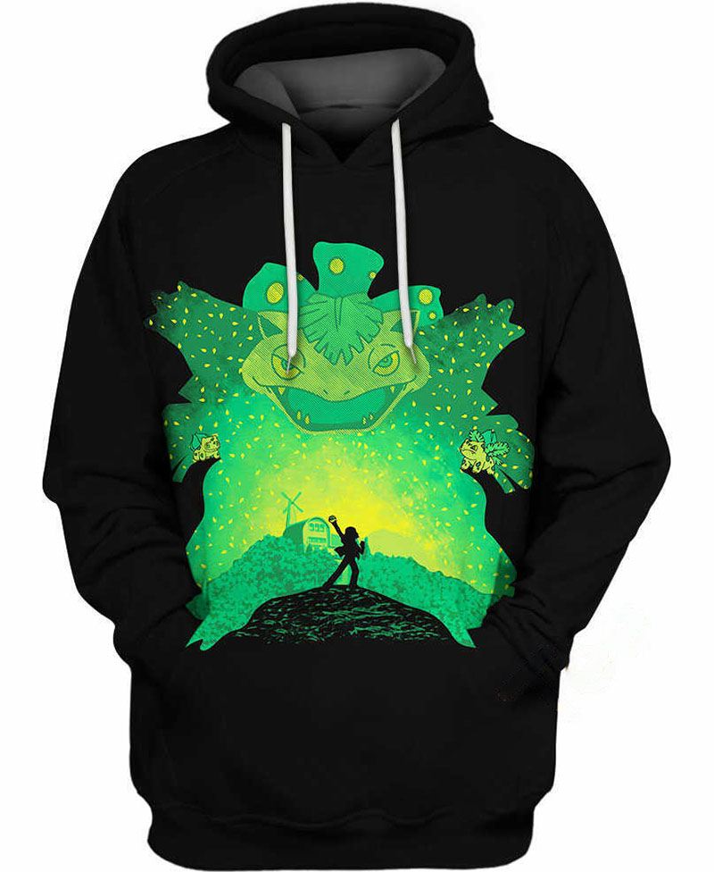 Bulbasaur Ivysaur Venusaur Hoodie 3D