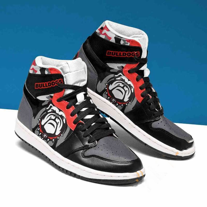 Bulldogs Custom Air Jordan Shoes
