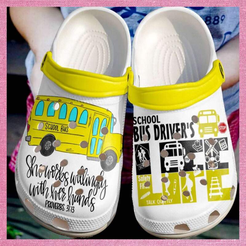 Bus Driver Life Crocs Clog Shoes