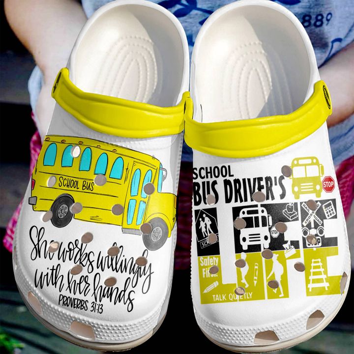 Bus Driver Life Crocs Clog Shoes
