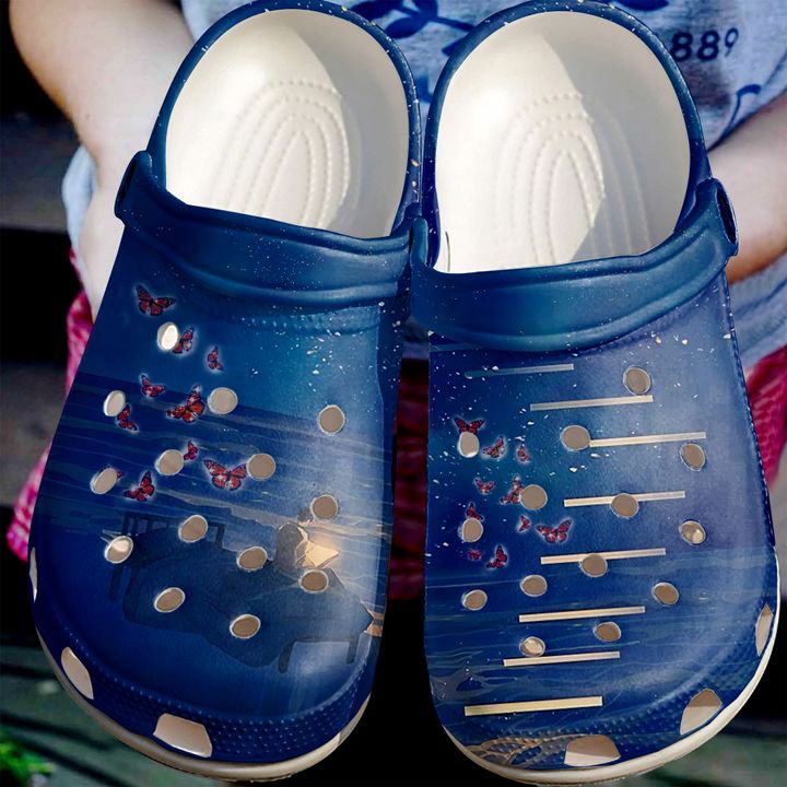 Butterfly A Million Dreams Crocs Clog Shoes