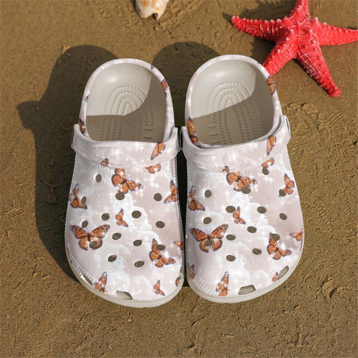 Butterfly Beautiful Crocs Clog Shoes
