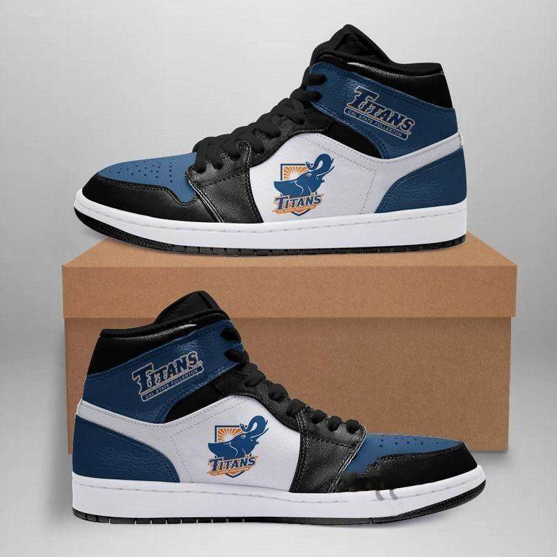 Cal State Fullerton Titans Ncaa Custom Air Jordan Shoes