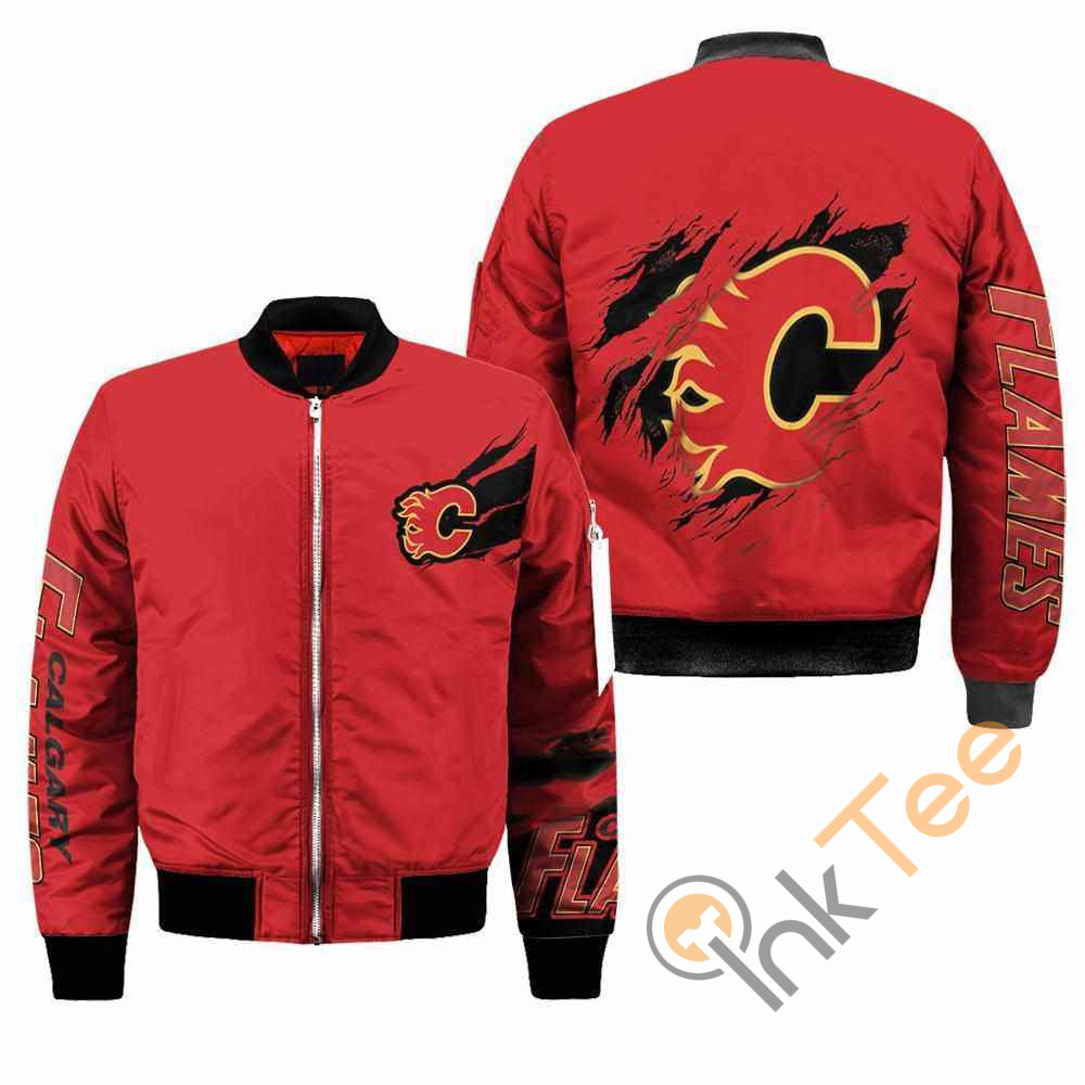 Calgary Flames NHL Apparel Best Christmas Gift For Fans Bomber Jacket