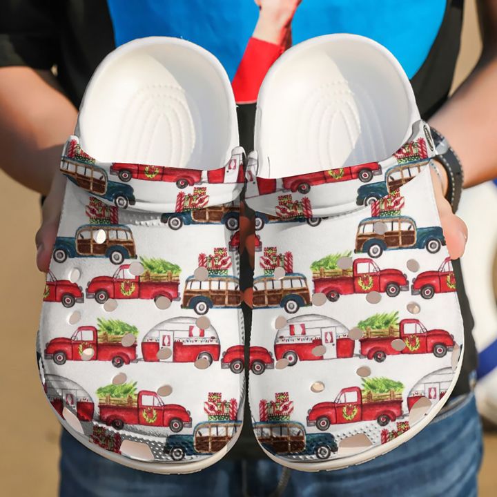 Camping Christmas V1 Crocs Clog Shoes