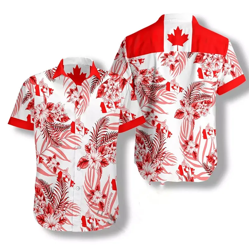 Canada Proud Hawaiian shirts