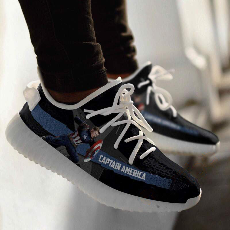 Captain America Yeezy Boost
