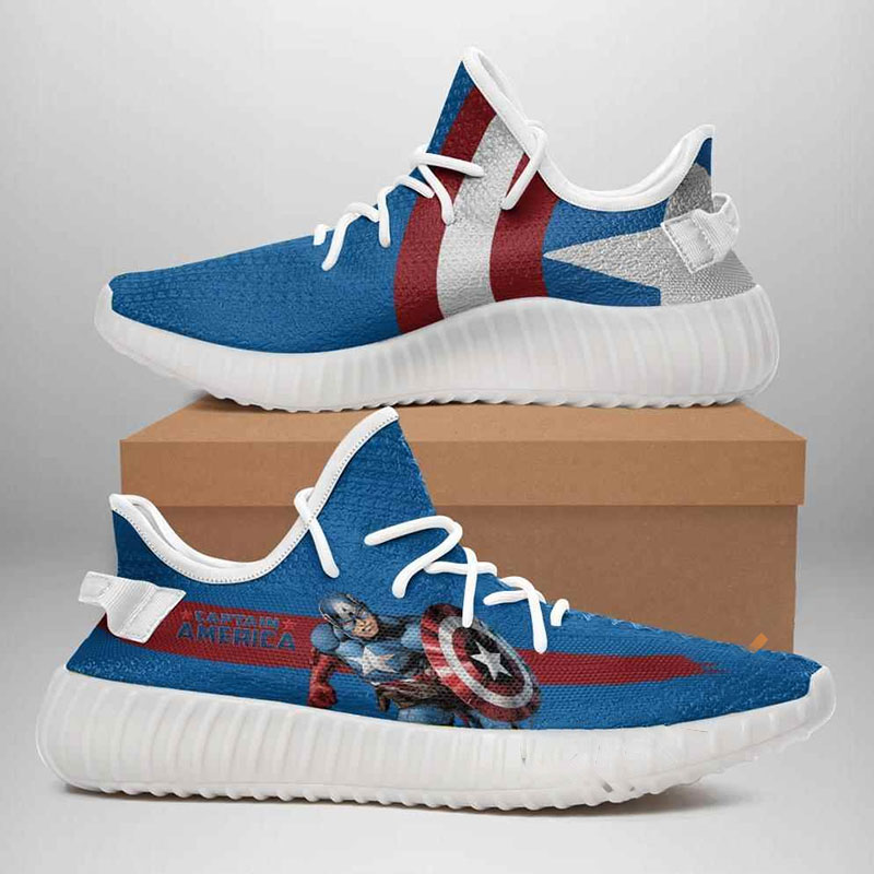 Captain America Yeezy Boost