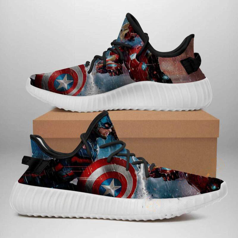 Captain America Yeezy Boost