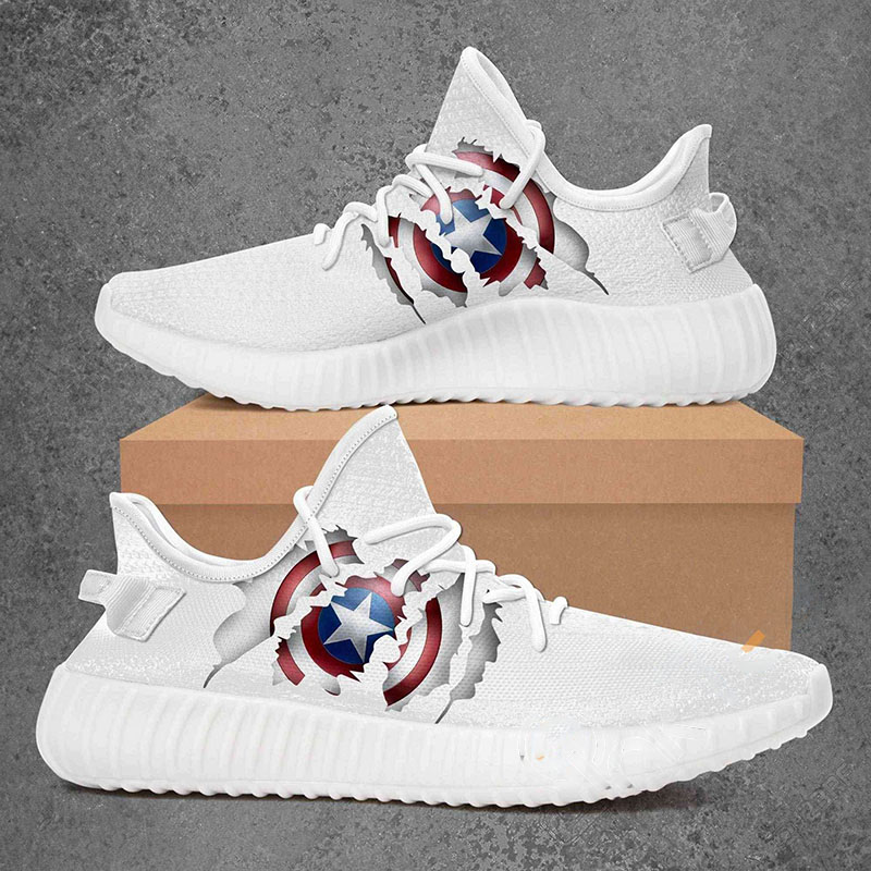 Captain America Marvel Dc Yeezy Boost