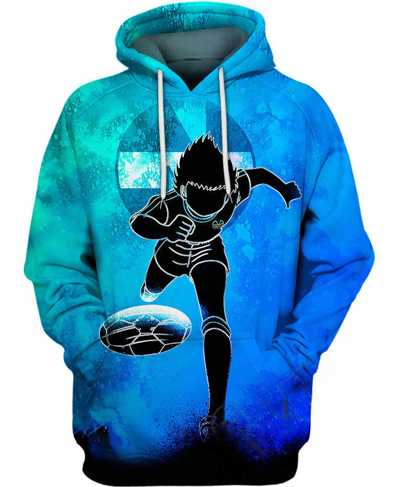 Captain Tsubasa Hoodie 3D