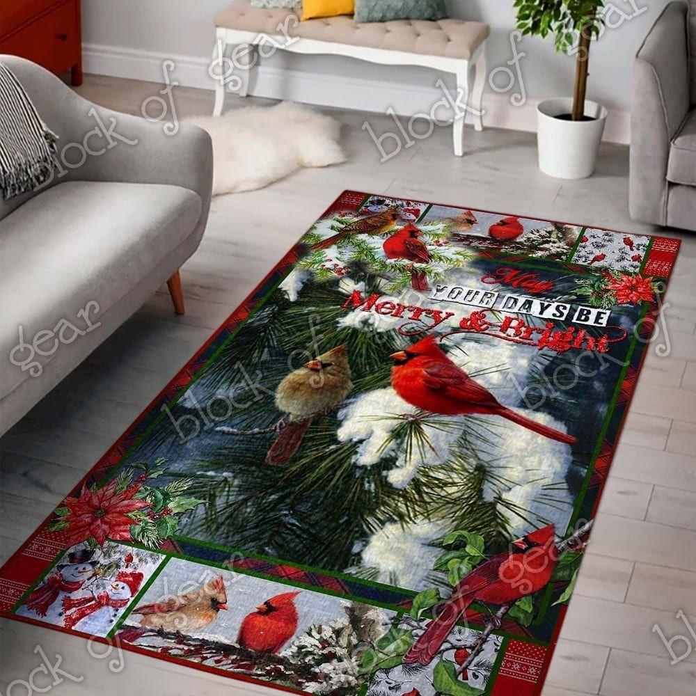 Cardinals Christmas Limited Edition Rug