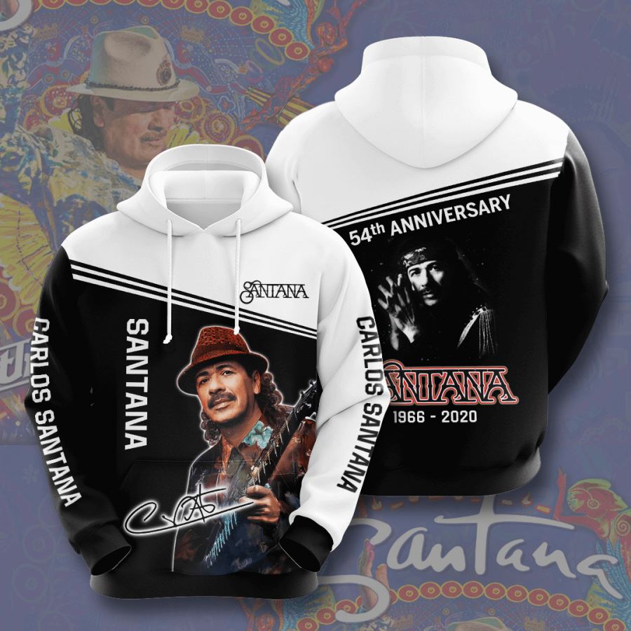 Carlos Santana Custom Hoodie 3D