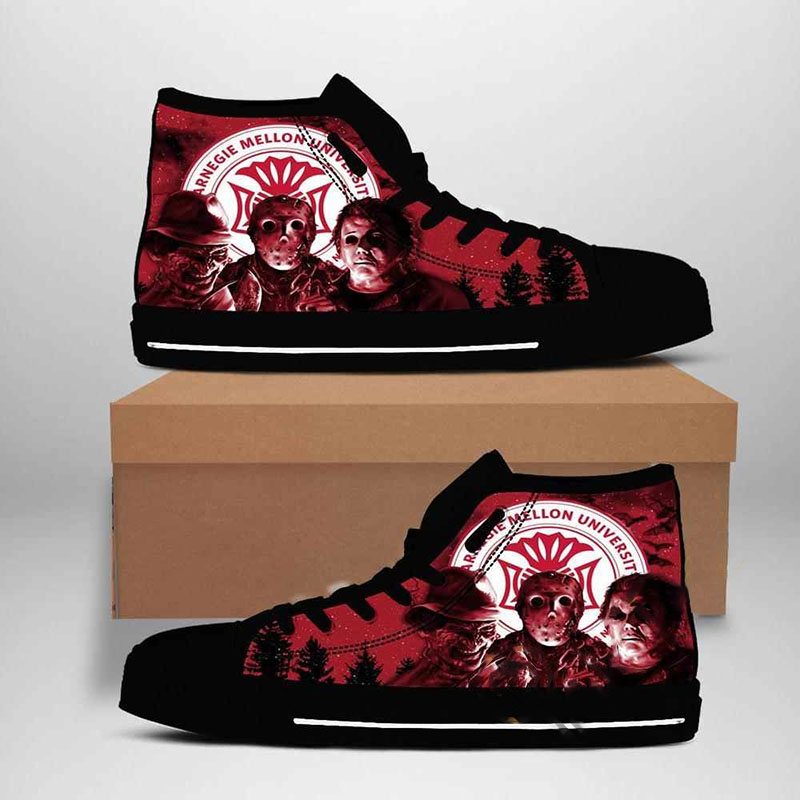 Carnegie Mellon Tartans Ncaa High Top Shoes