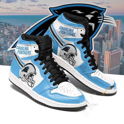 Carolina Panthers Custom Air Jordan Shoes