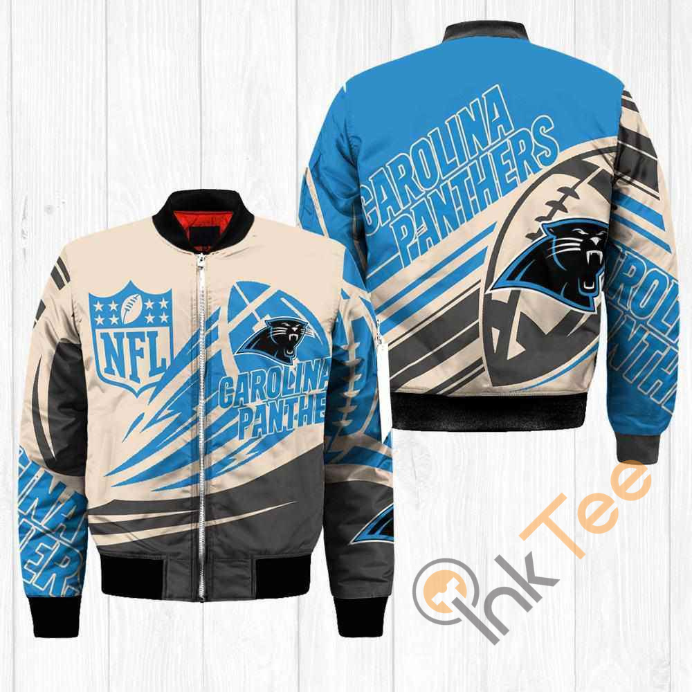 Carolina Panthers NFL Balls Apparel Best Christmas Gift For Fans Bomber Jacket