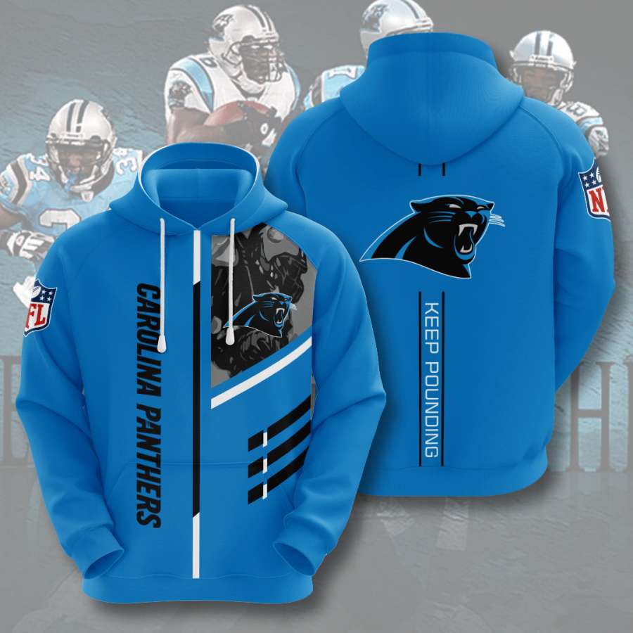 Carolina Panthers Custom Hoodie 3D