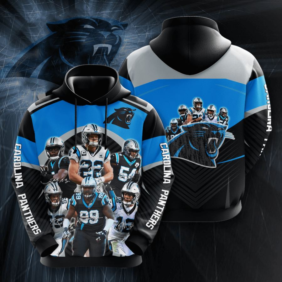 Carolina Panthers Custom Hoodie 3D