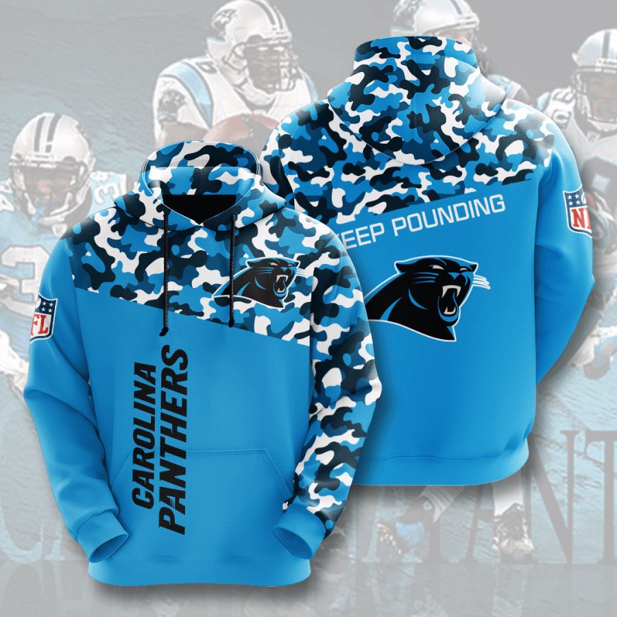 Carolina Panthers Custom Hoodie 3D