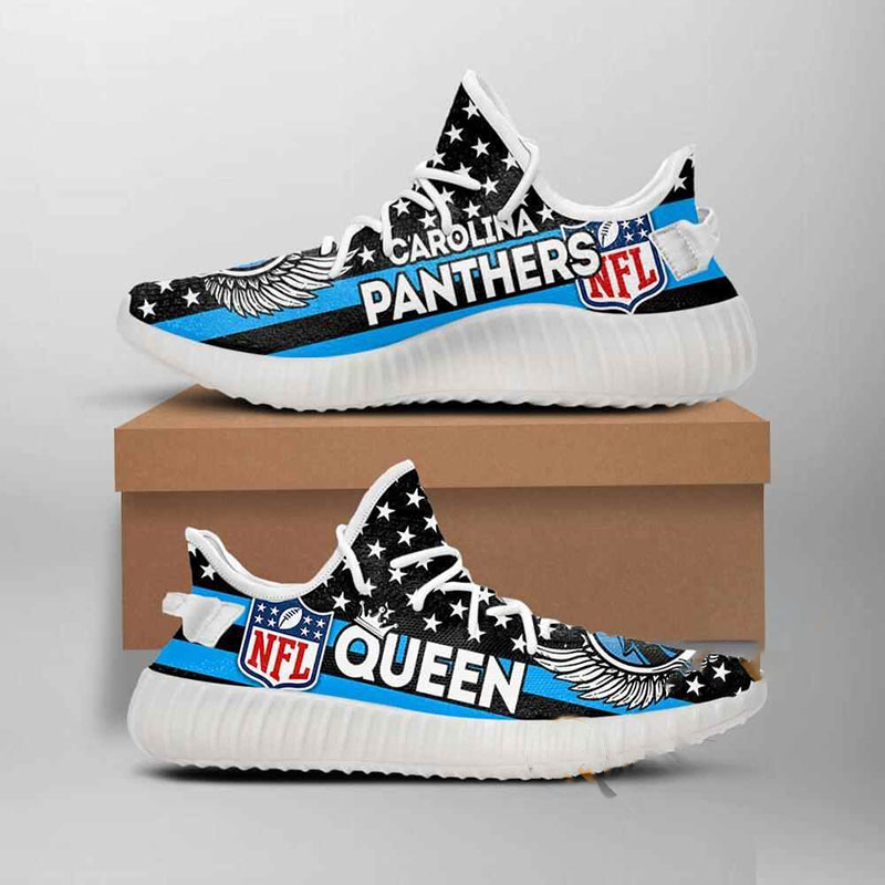 Carolina Panthers Queen Nfl Yeezy Boost