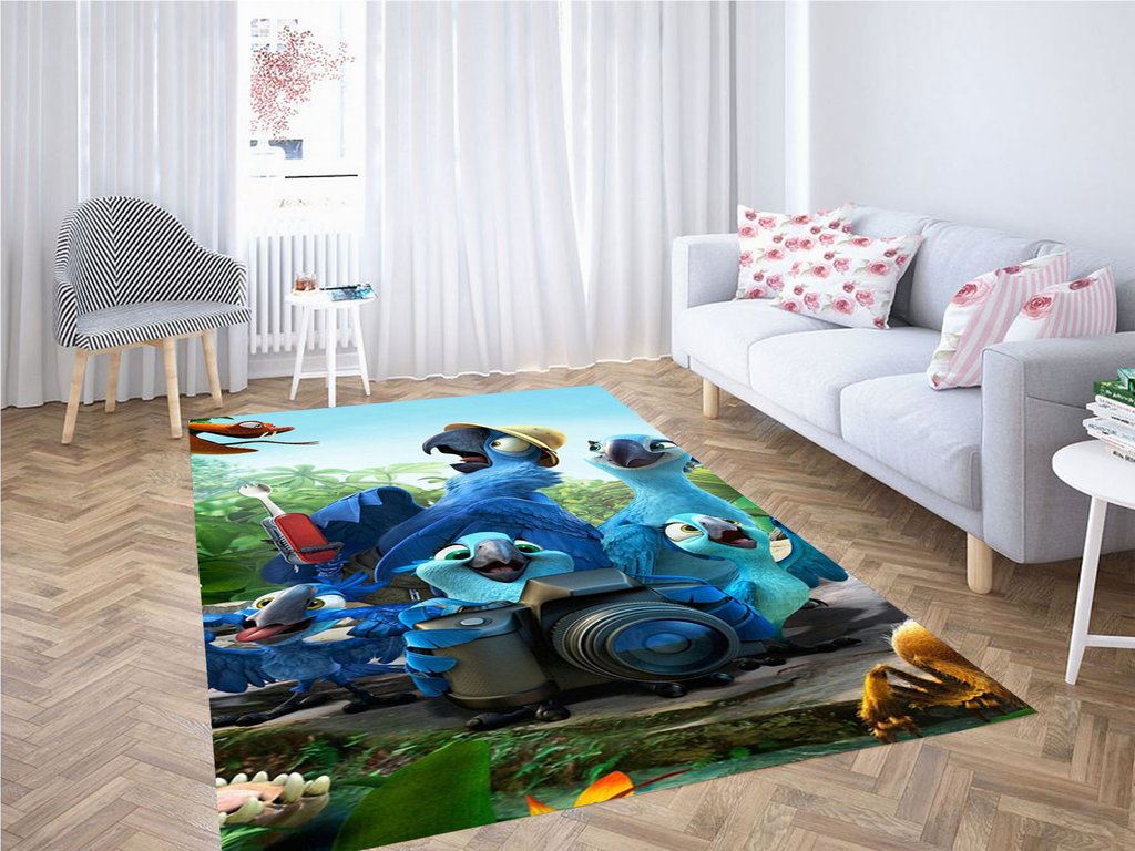 Cartoon Wallpapers Living Room Modern Carpet Rug