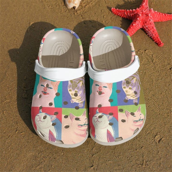 Cat Meme Cats Of The Apocalypse Crocs Clog Shoes