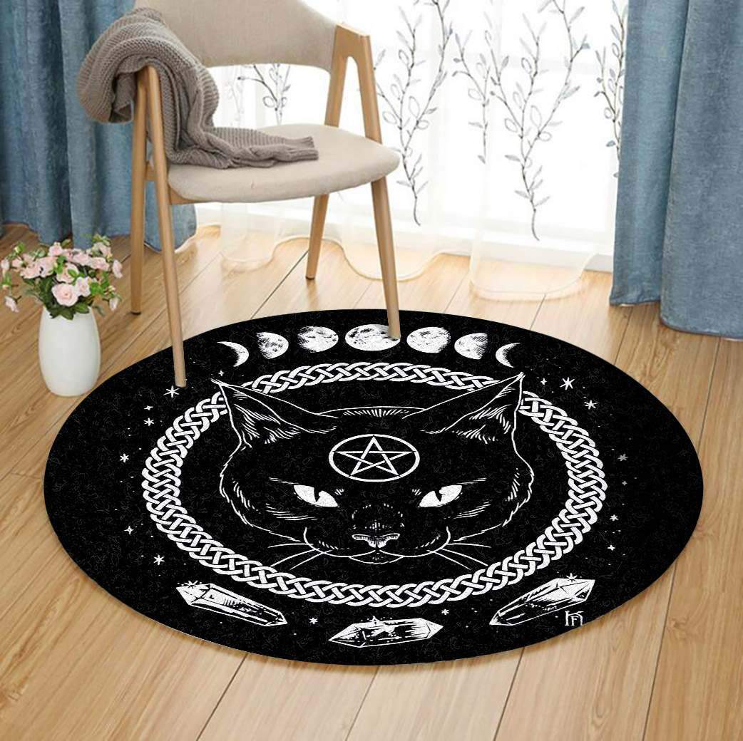Cat Celtic Limited Edition Round Rug