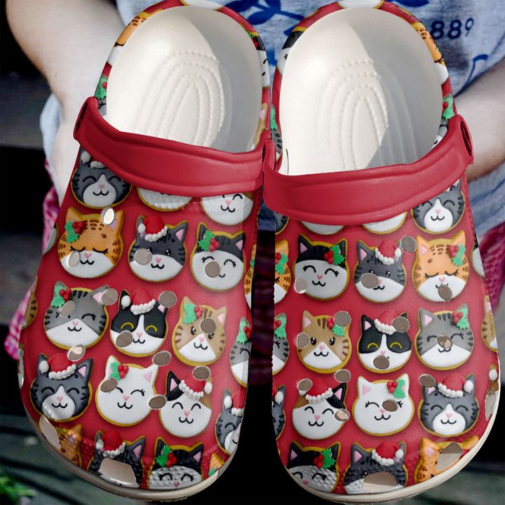 Cat Cute Christmas Cats Crocs Clog Shoes