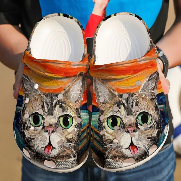 Cat Derp Crocs Clog Shoes