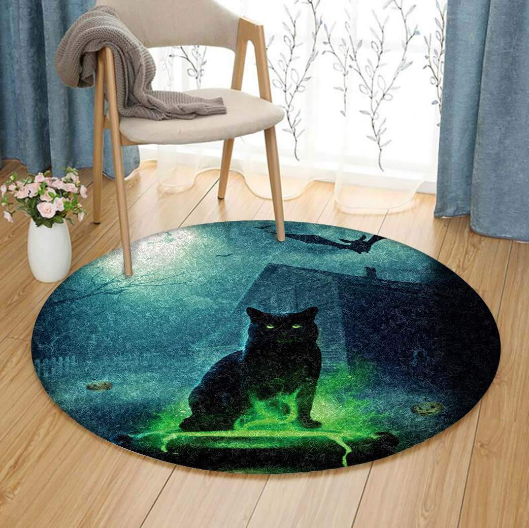 Cat Halloween Limited Edition Round Rug
