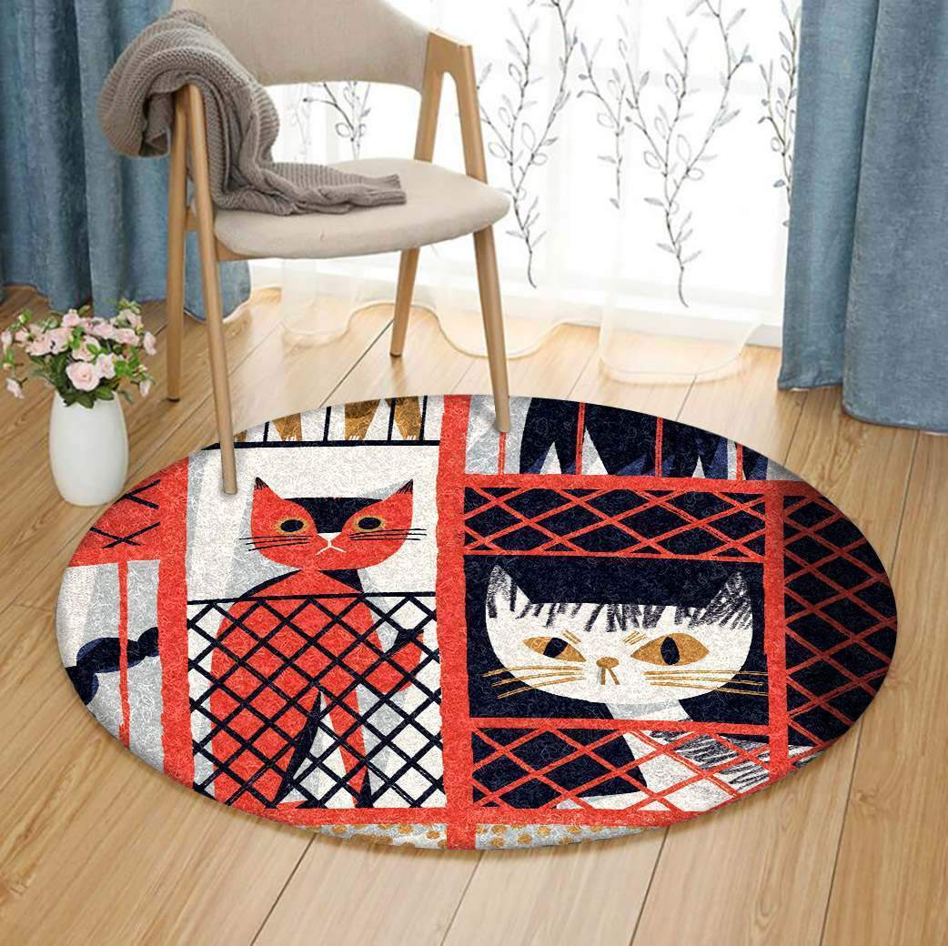 Cat Limited Edition Round Rug