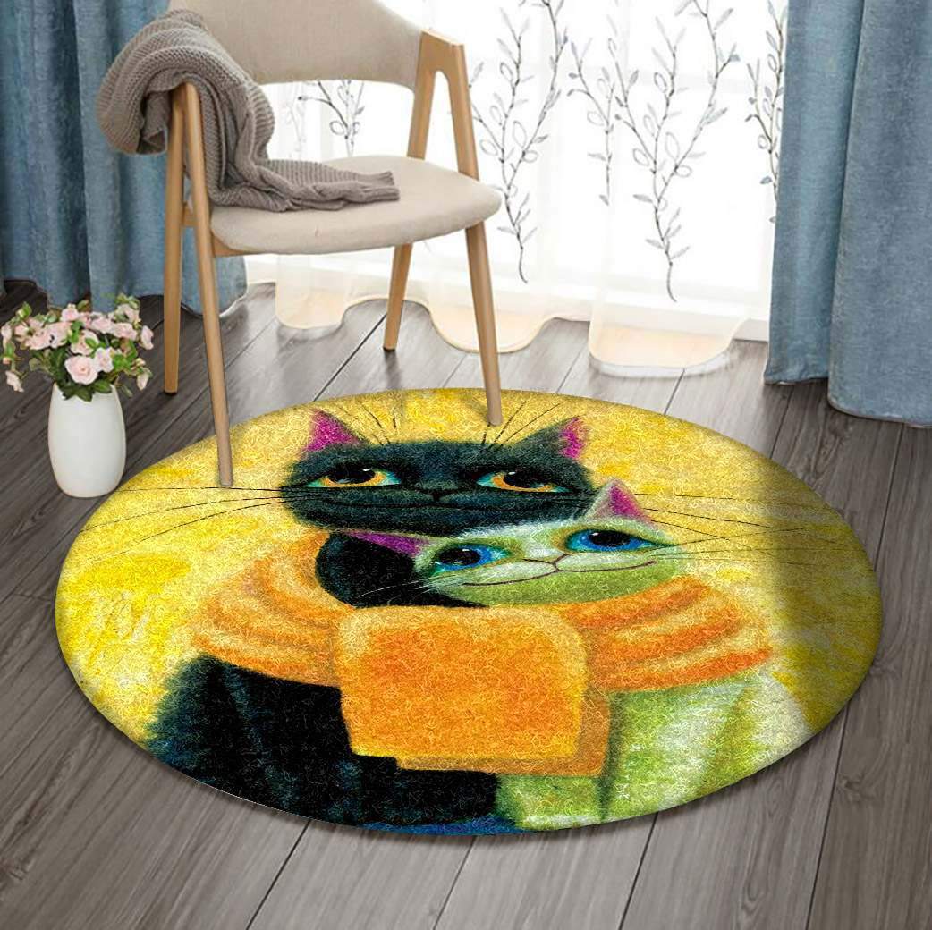 Cat Limited Edition Round Rug