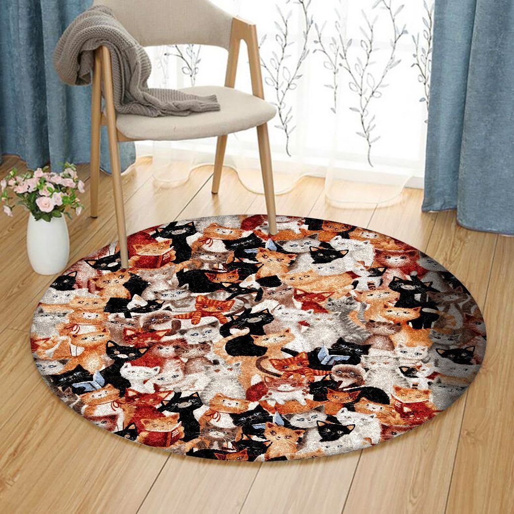 Cat Limited Edition Round Rug