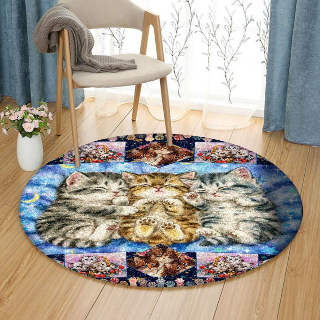 Cat Limited Edition Round Rug
