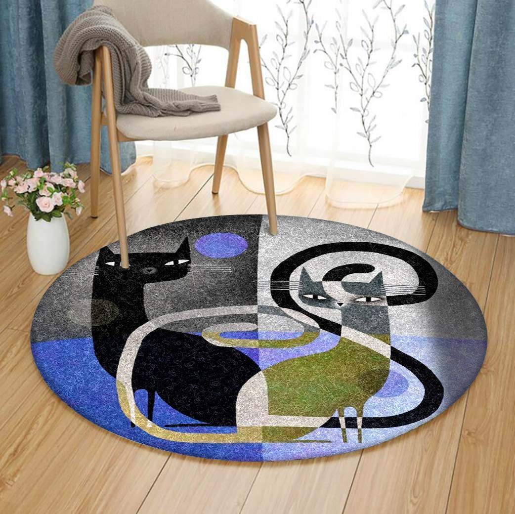 Cat Limited Edition Round Rug