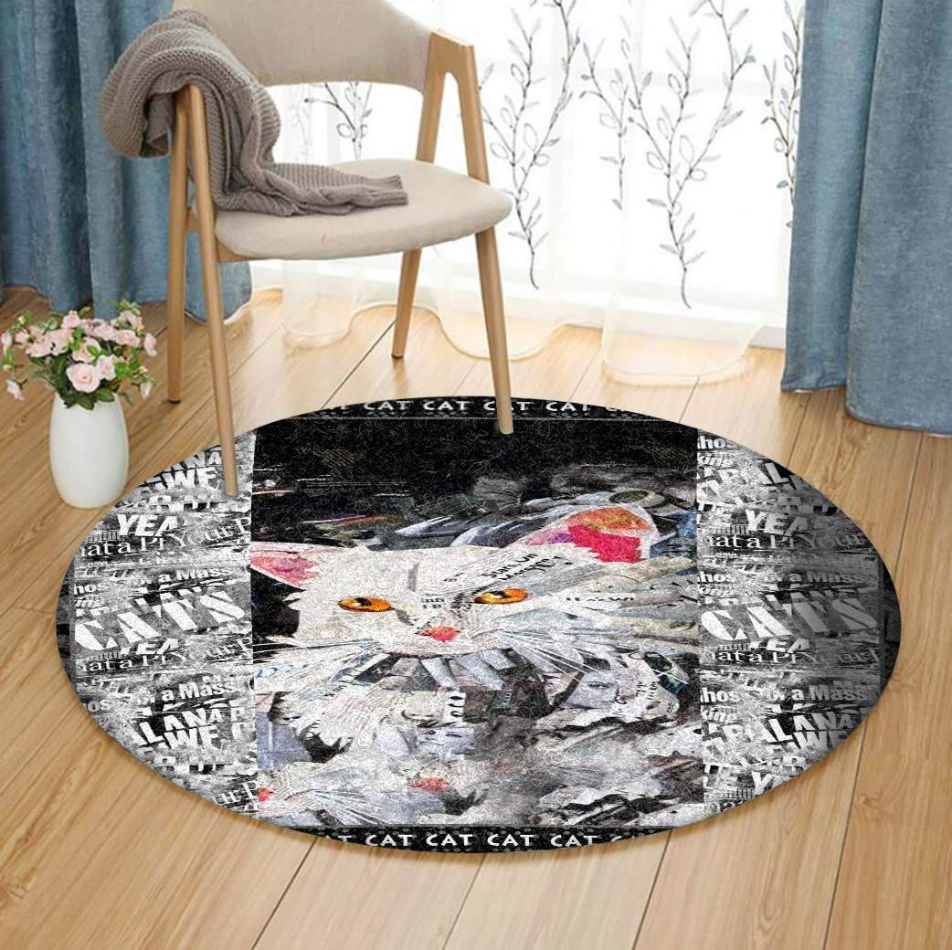 Cat Limited Edition Round Rug