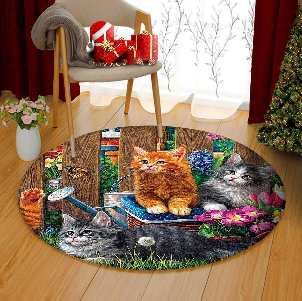 Cat Limited Edition Round Rug