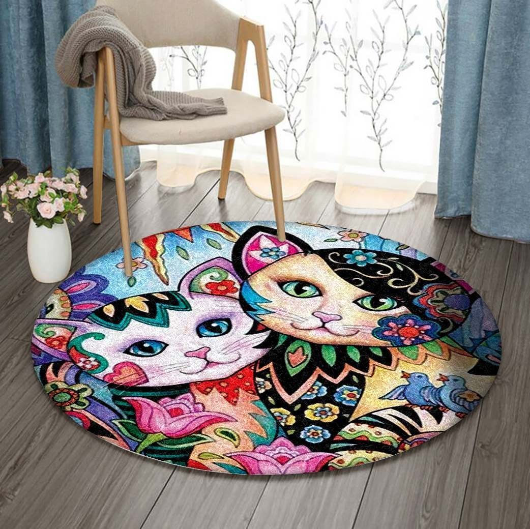 Cat Limited Edition Round Rug