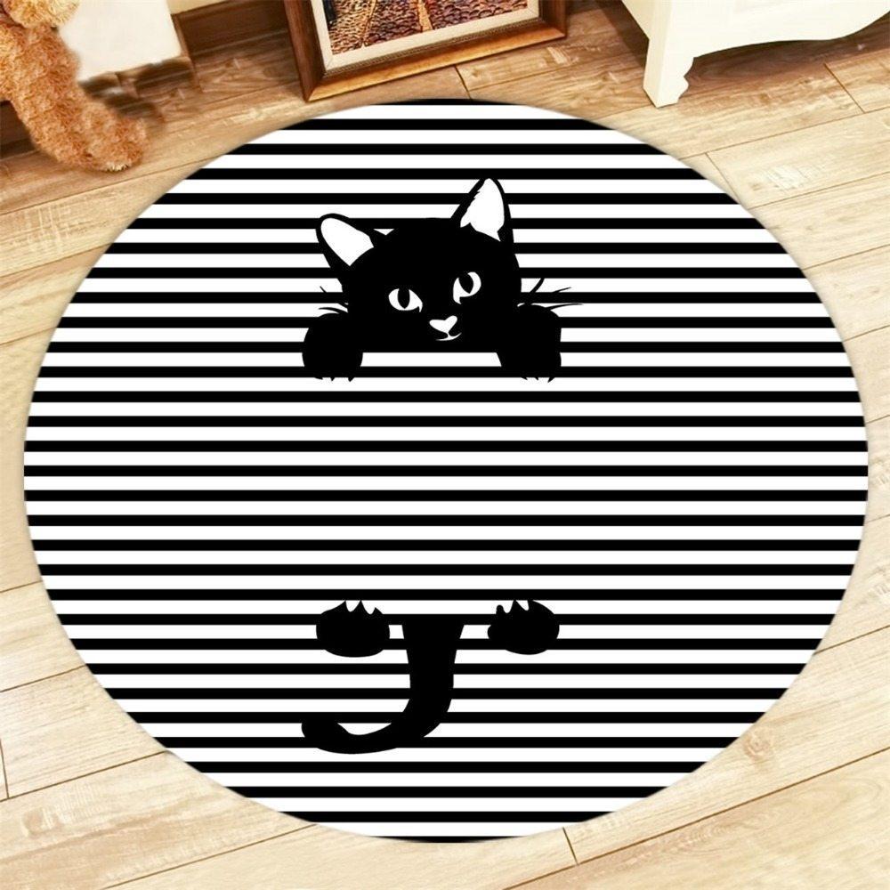 Cat Limited Edition Round Rug