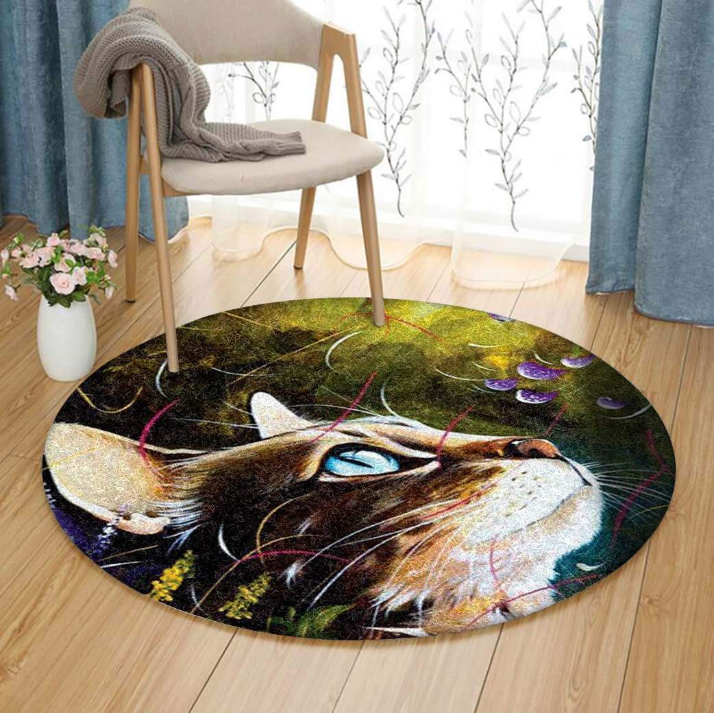 Cat Limited Edition Round Rug