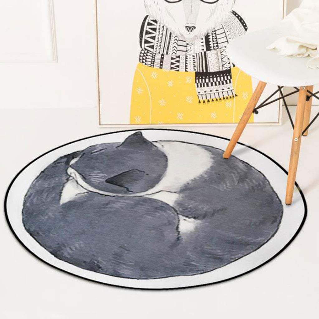 Cat Limited Edition Round Rug