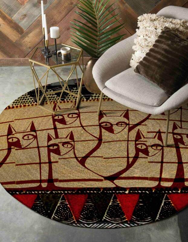 Cat Limited Edition Round Rug