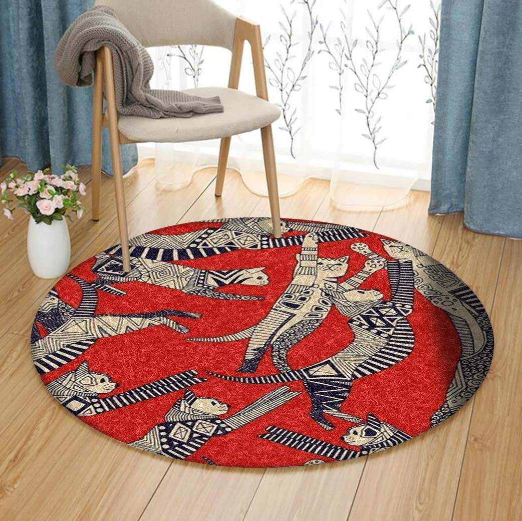 Cat Limited Edition Round Rug